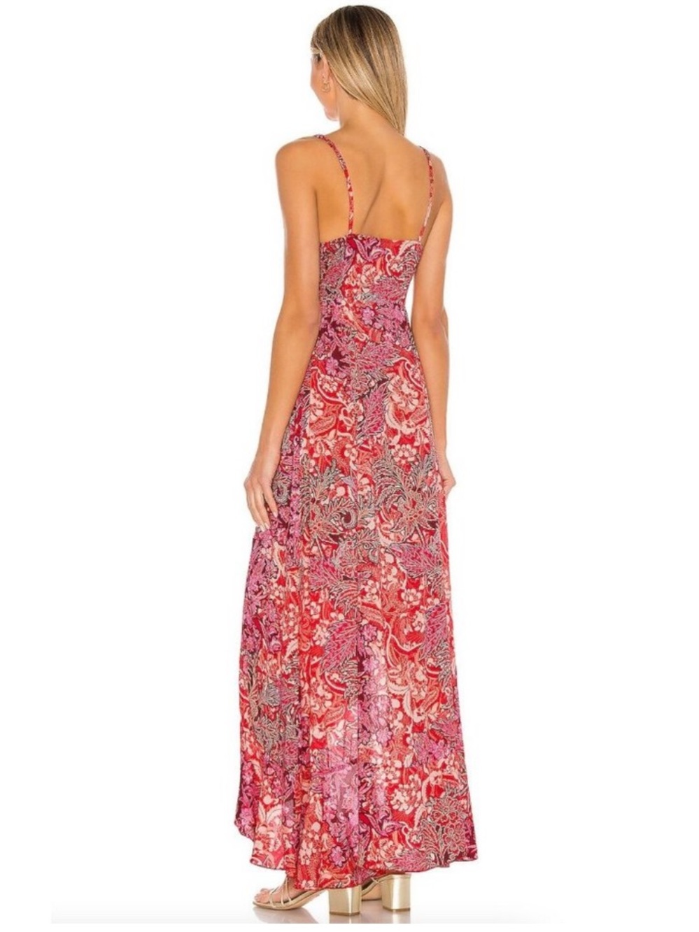 NWOT Free People Intimately Revolve S/P Forever Yours Smocked Slip Maxi Dress - Picture 6 of 15
